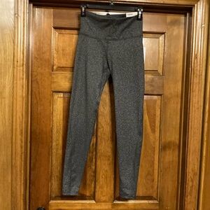 NWT Small Old Navy Active Go Dry High-Rise Heather Gray Leggings (ABBA)